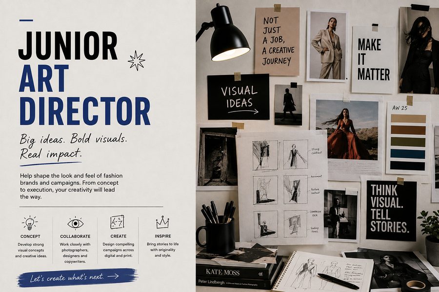 Junior Art Director role at a vetted ethical employer