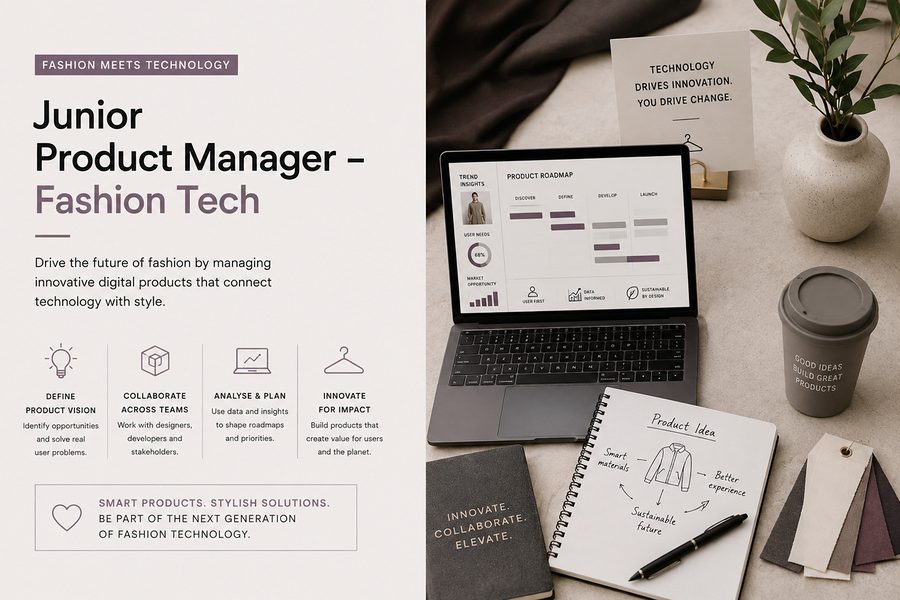 Junior Product Manager – Fashion Tech role at a vetted ethical employer